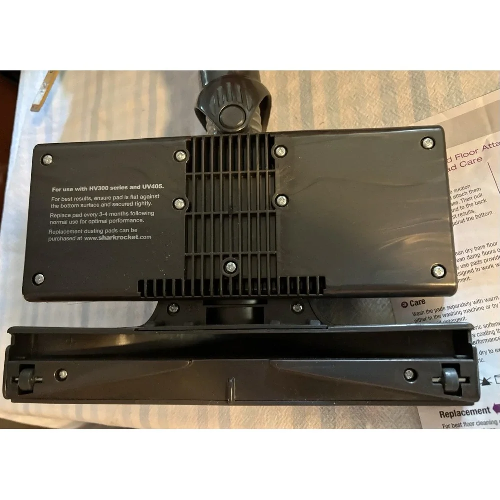 SHARK Ultra UV405 HV300 Dust Away Attachment Brand New With Pad & Instructions